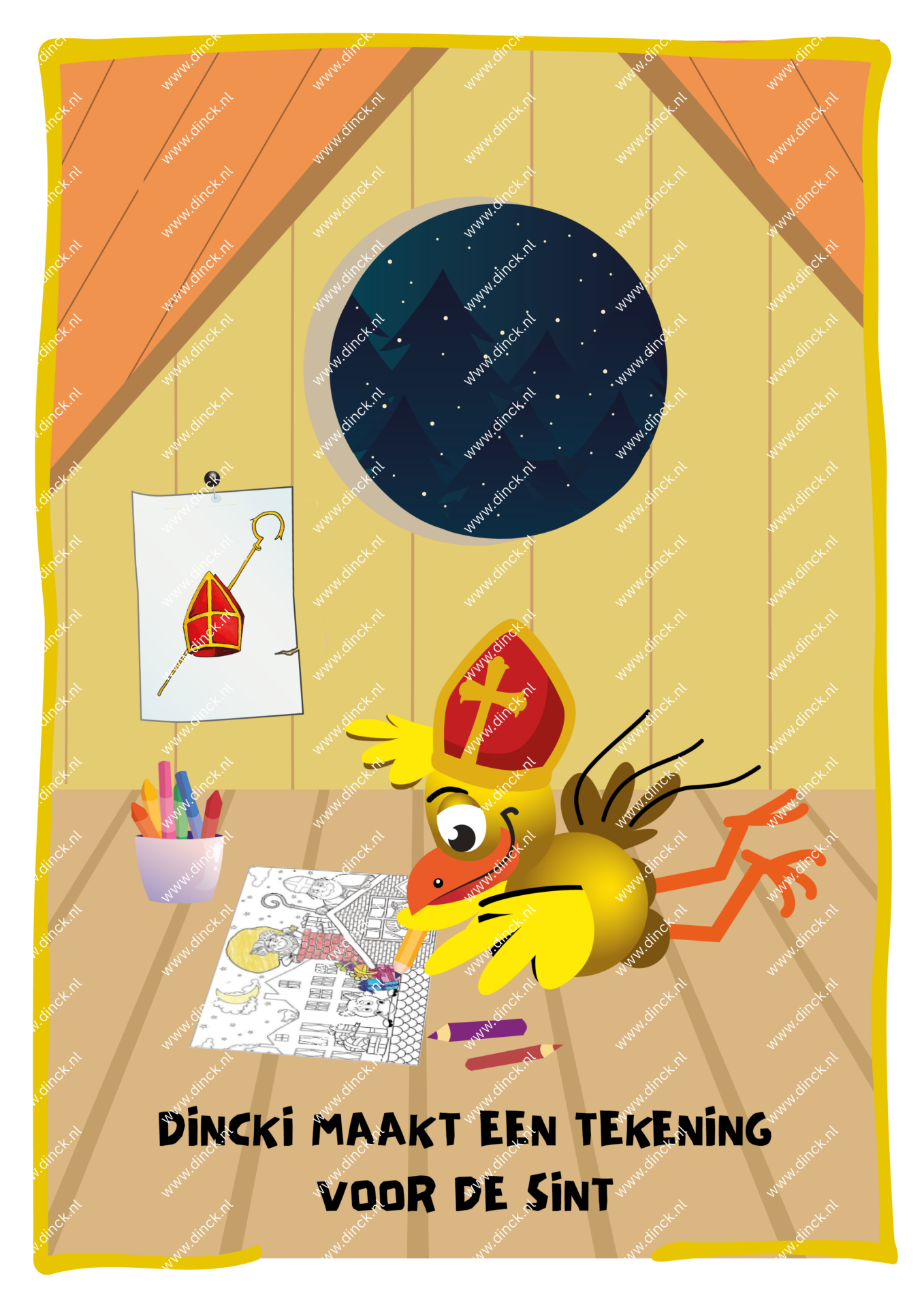 Kakelcartoons Sinterklaas Nederlands - Afbeelding 3