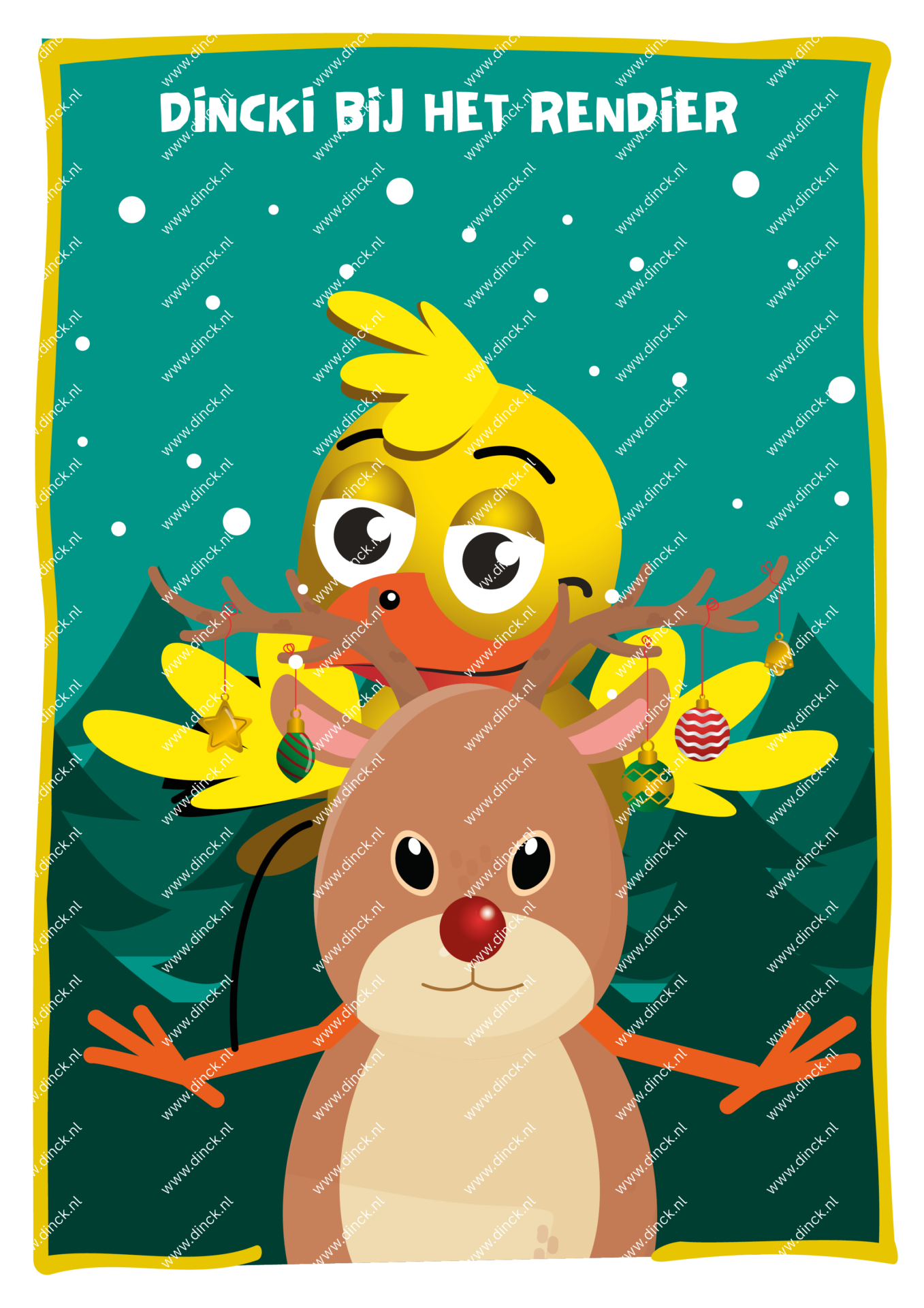 Kakelcartoons Kerst Nederlands - Afbeelding 2