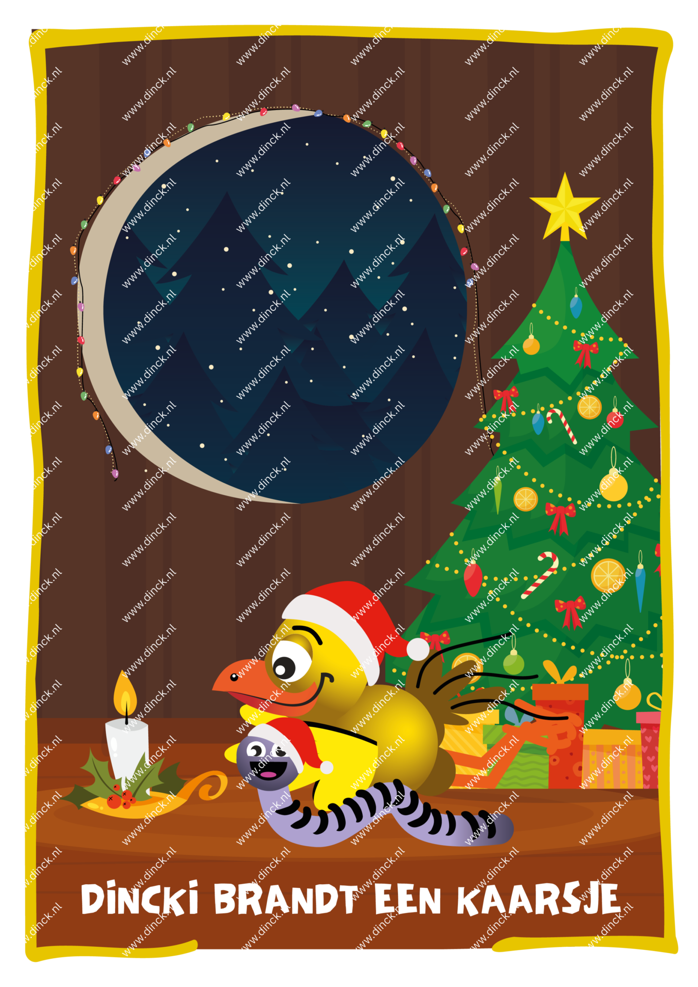 Kakelcartoons Kerst Nederlands - Afbeelding 3