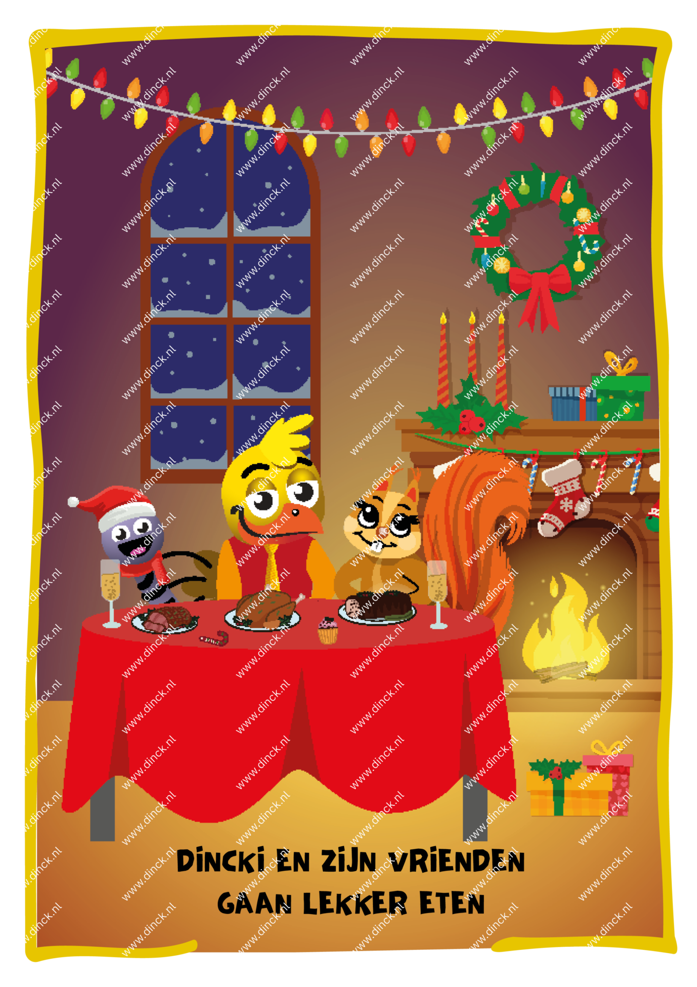 Kakelcartoons Kerst Nederlands - Afbeelding 4