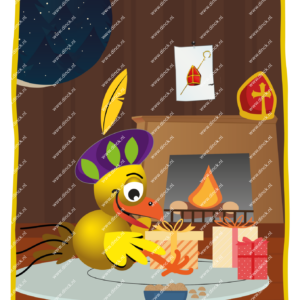 Kakelcartoons Sinterklaas Engels