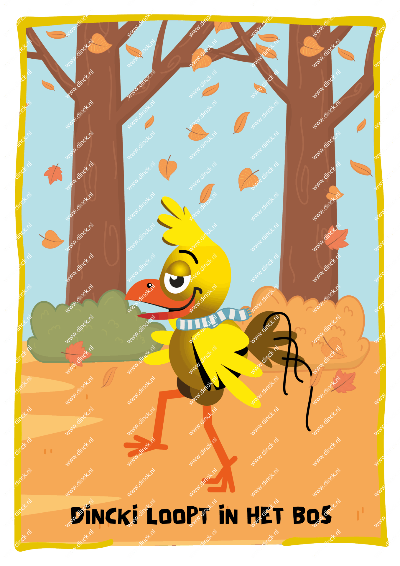 Kakelcartoons Herfst Nederlands - Afbeelding 6