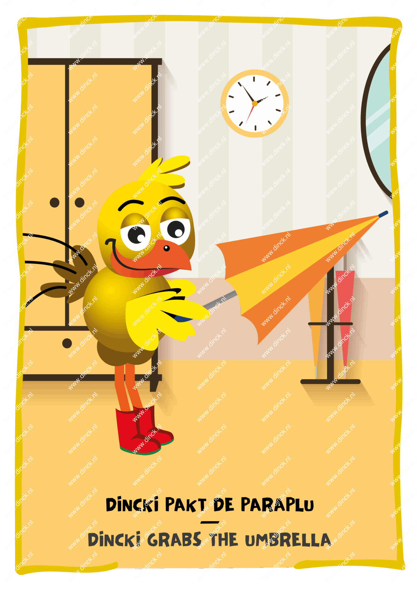 Kakelcartoons Herfst Engels - Afbeelding 5