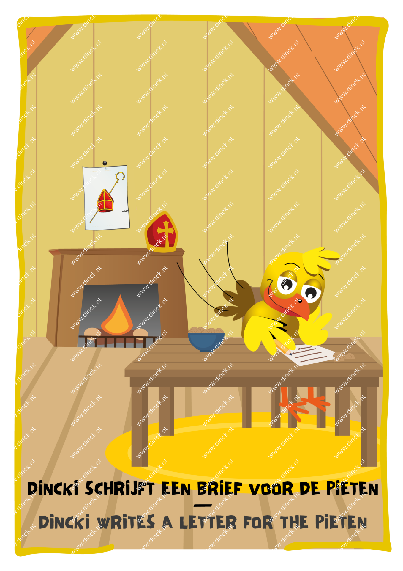 Kakelcartoons Sinterklaas Engels - Afbeelding 8