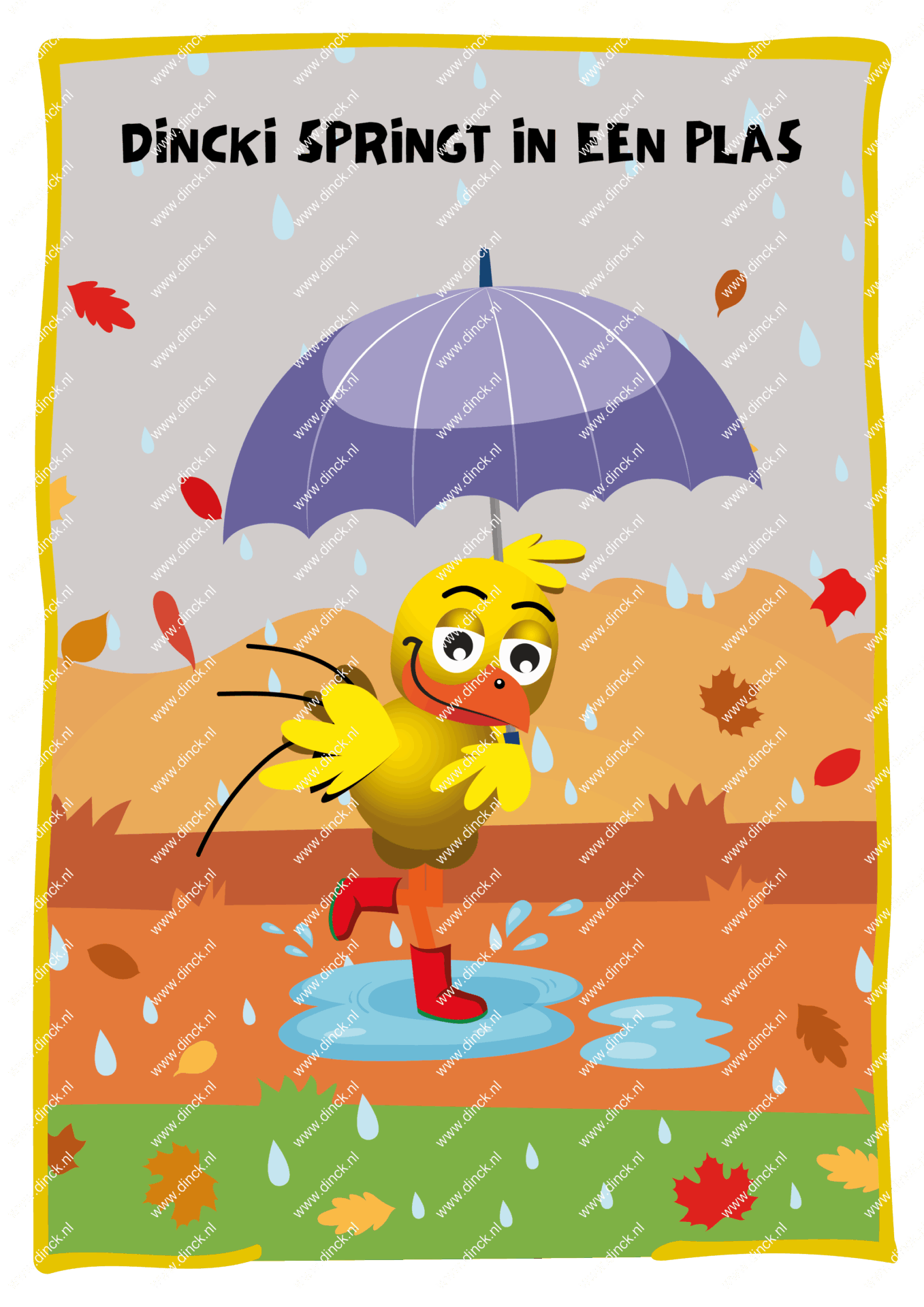 Kakelcartoons Herfst Nederlands - Afbeelding 4