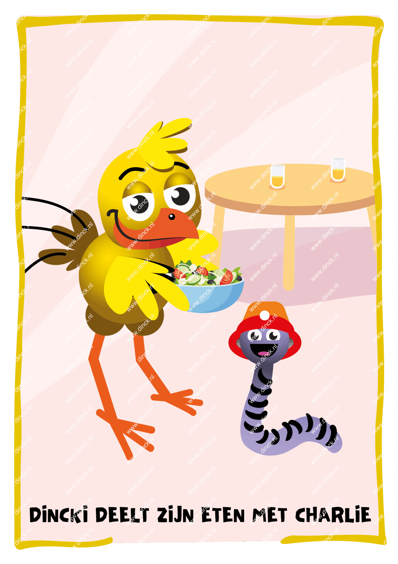 Kakelcartoons Eten & Drinken Nederlands - Afbeelding 4