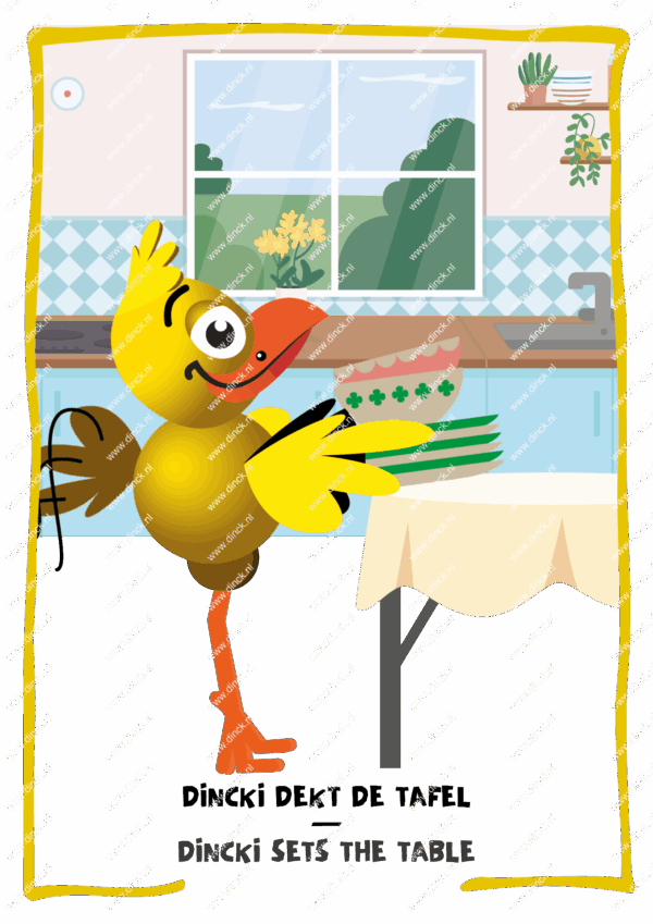 Kakelcartoons Eten & Drinken Engels - Afbeelding 5