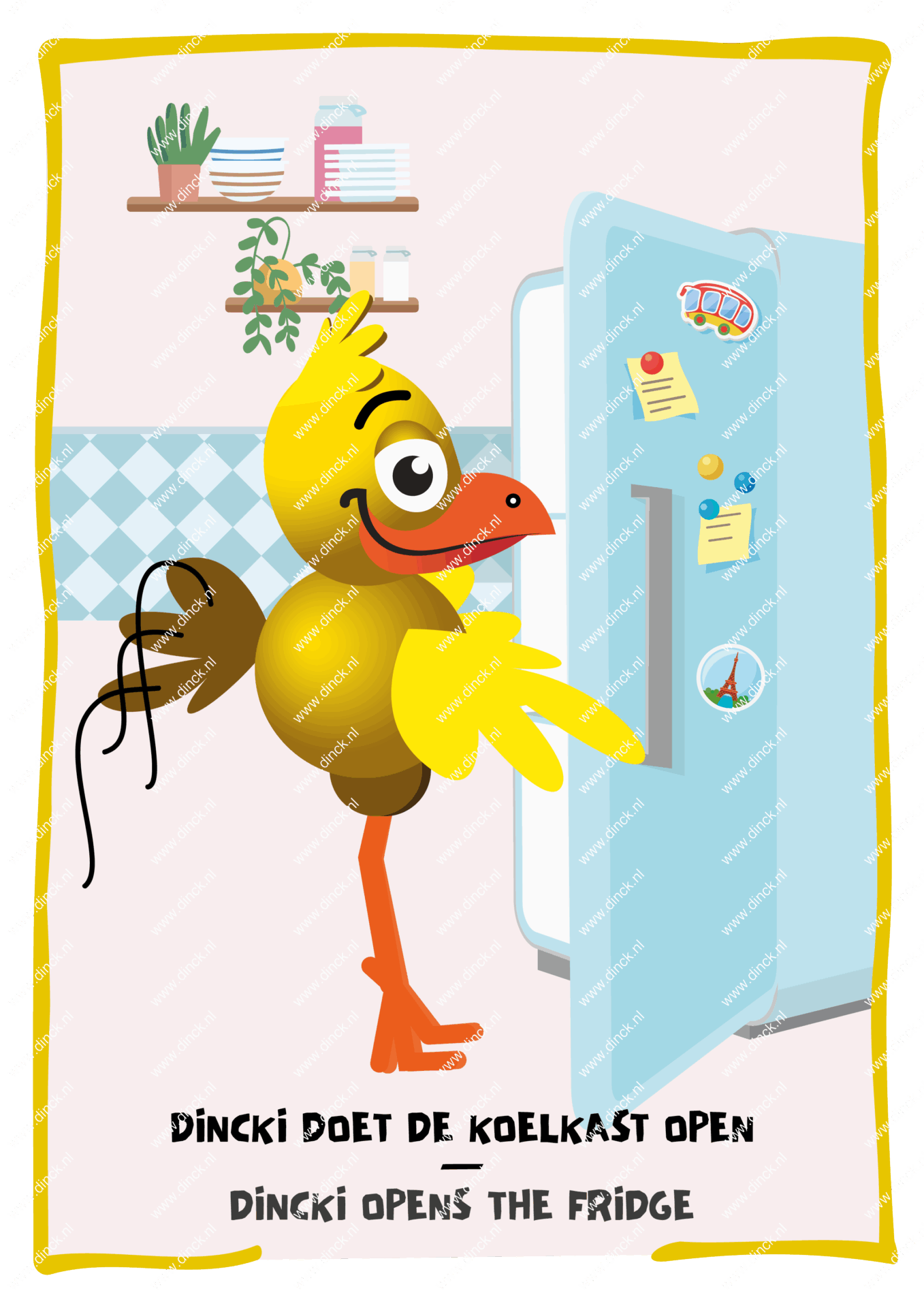 Kakelcartoons Eten & Drinken Engels - Afbeelding 8