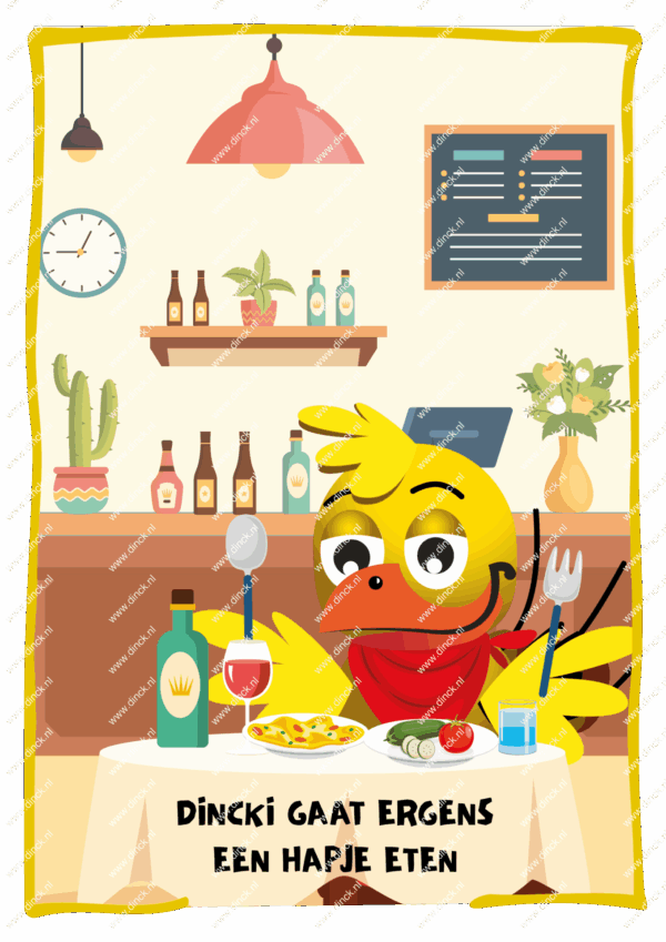 Kakelcartoons Eten & Drinken Nederlands - Afbeelding 3