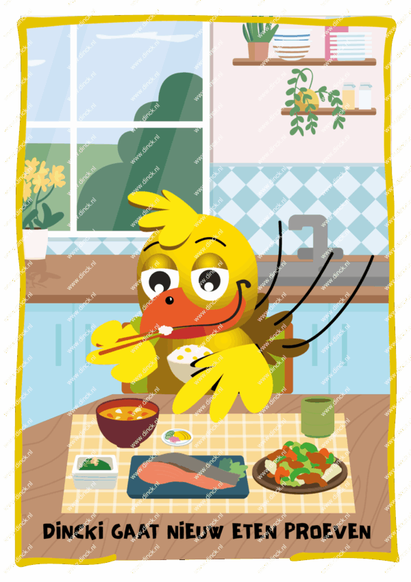 Kakelcartoons Eten & Drinken Nederlands