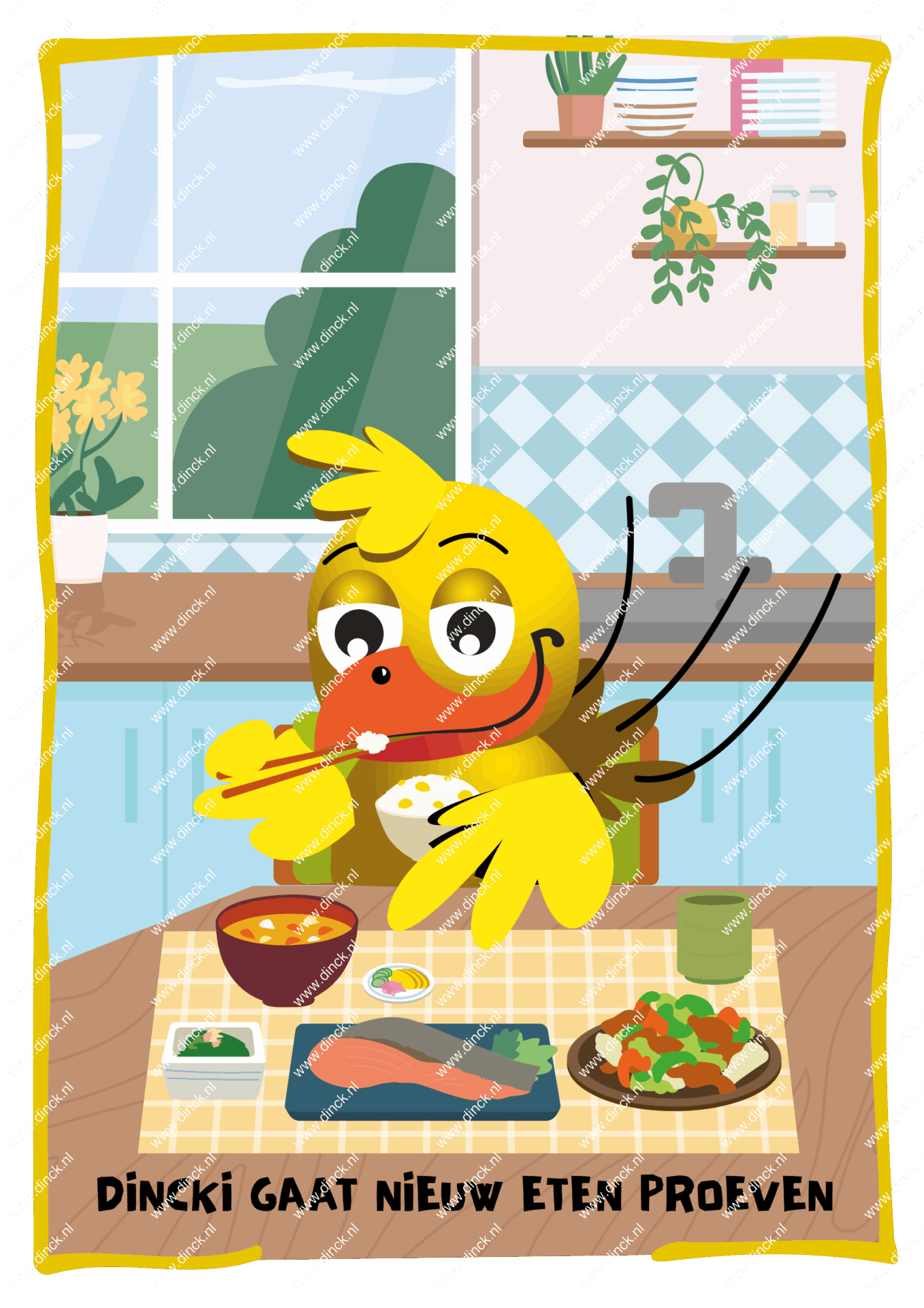 Kakelcartoons Eten & Drinken Nederlands