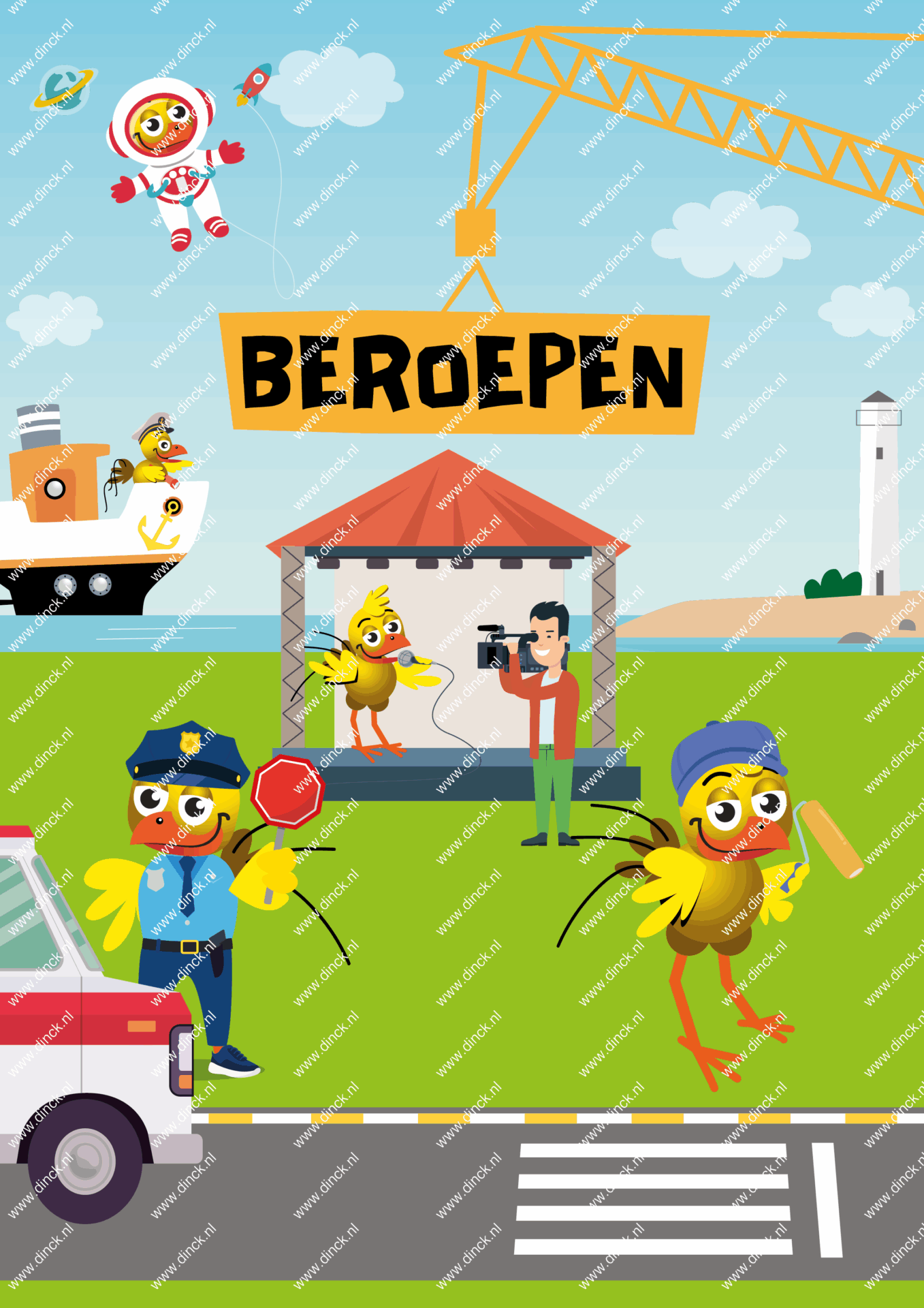 Thema set Beroepen Engels - Afbeelding 10