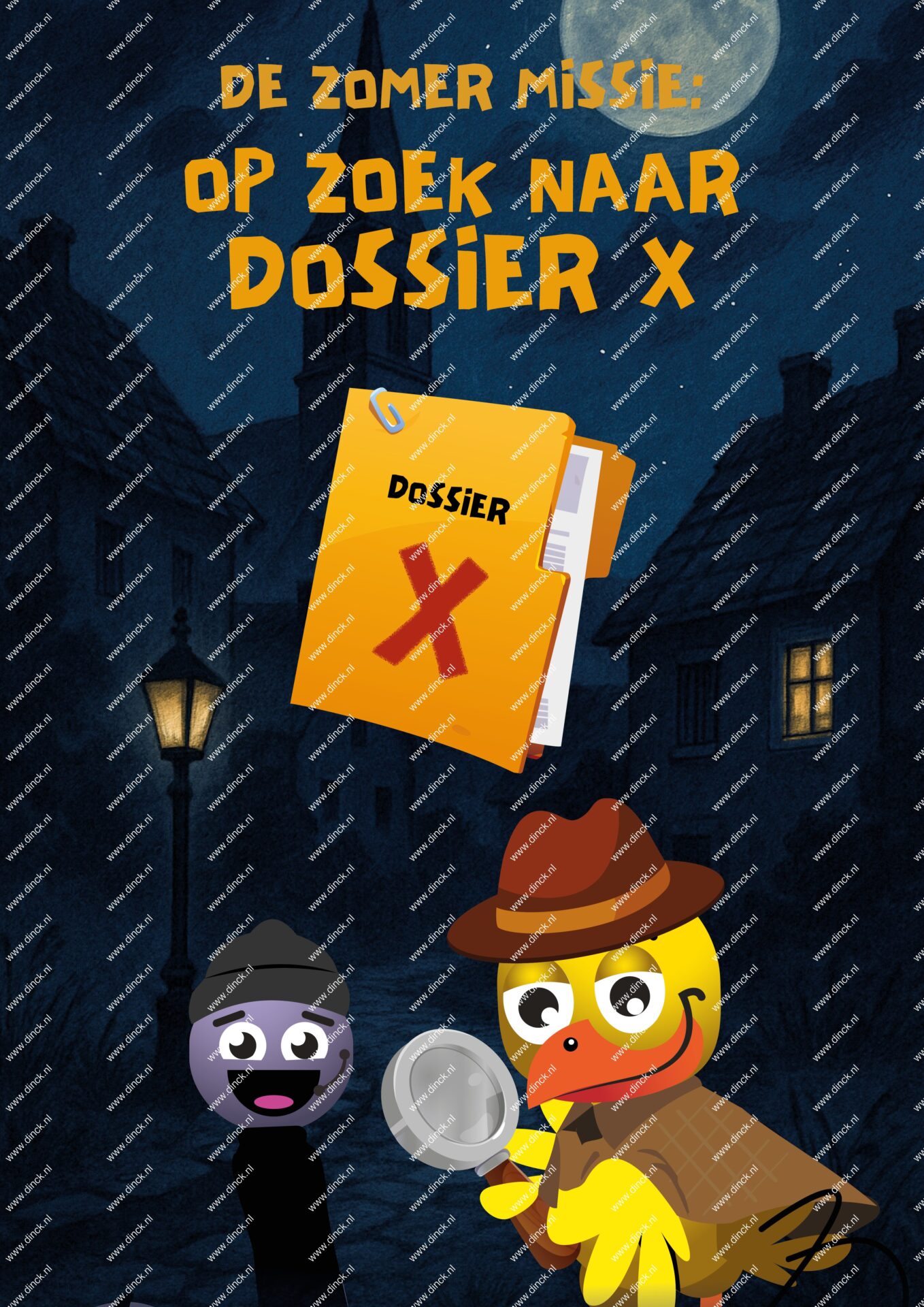 Thema set Dossier Dinck: De Zomer Missie
