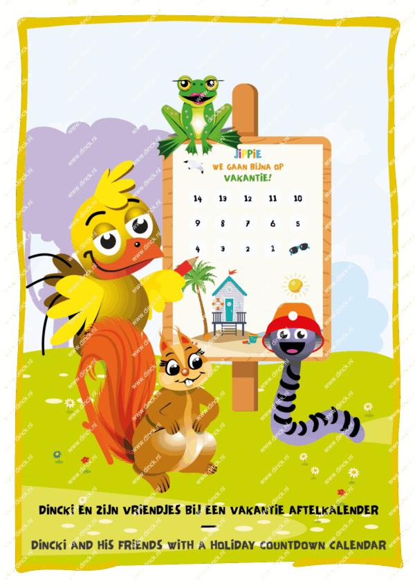 Thema set Op Vakantie Engels - Afbeelding 9