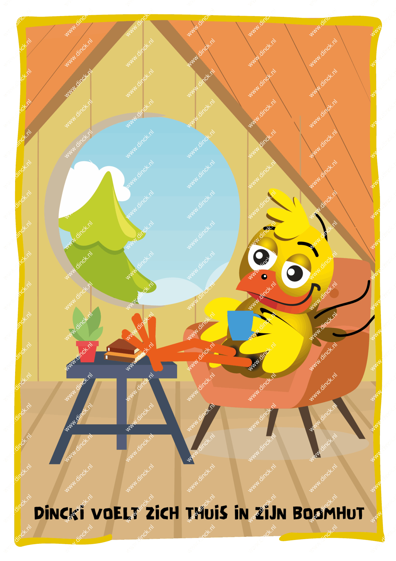 Kakelcartoons Huizen Nederlands - Afbeelding 4