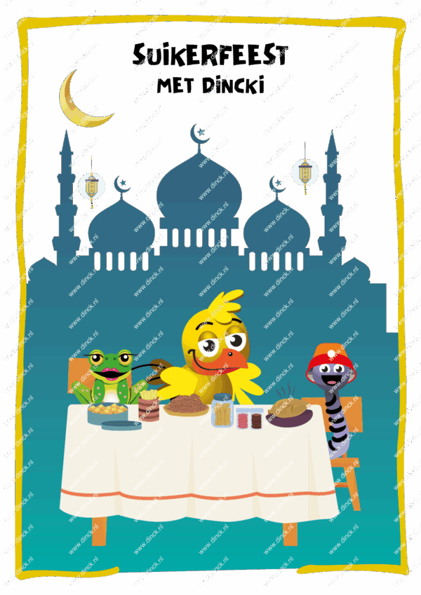 Kakelcartoons Feesten - Afbeelding 2