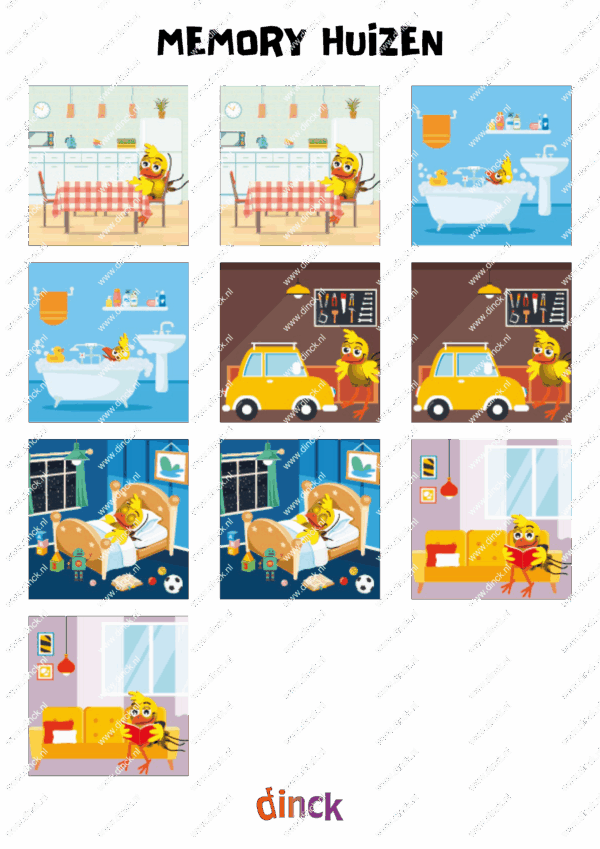 Memory set Huizen