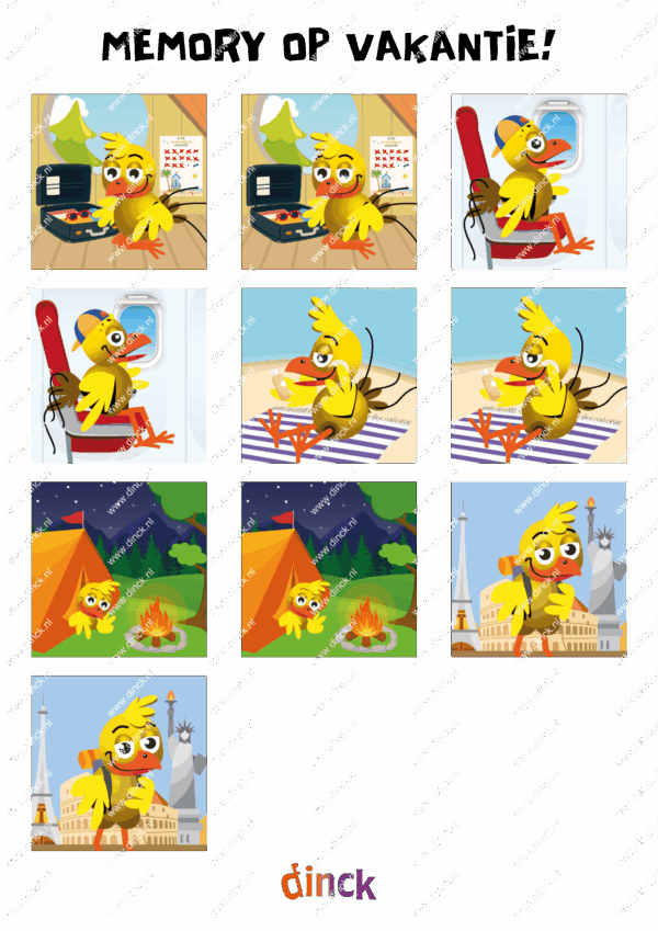 Thema set Op Vakantie Nederlands - Afbeelding 4