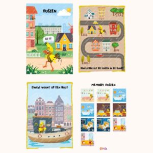 Thema set Huizen Nederlands