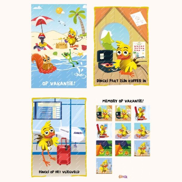 Thema set Op Vakantie Nederlands