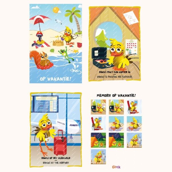 Thema set Op Vakantie Engels