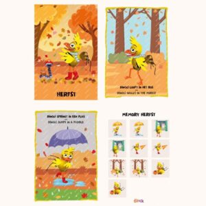 Thema set Herfst Engels