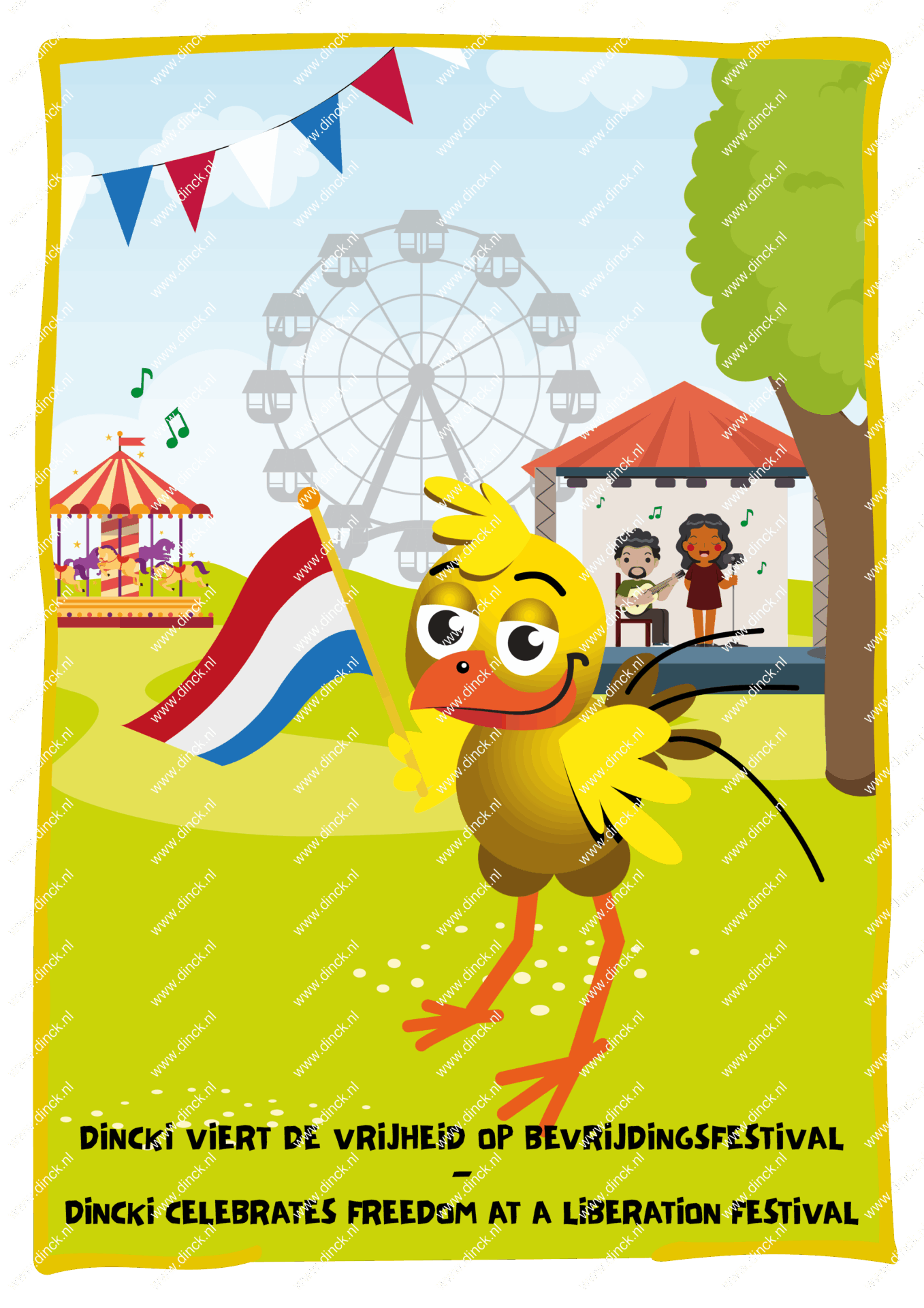 Kakelcartoons Vieringen Engels - Afbeelding 5