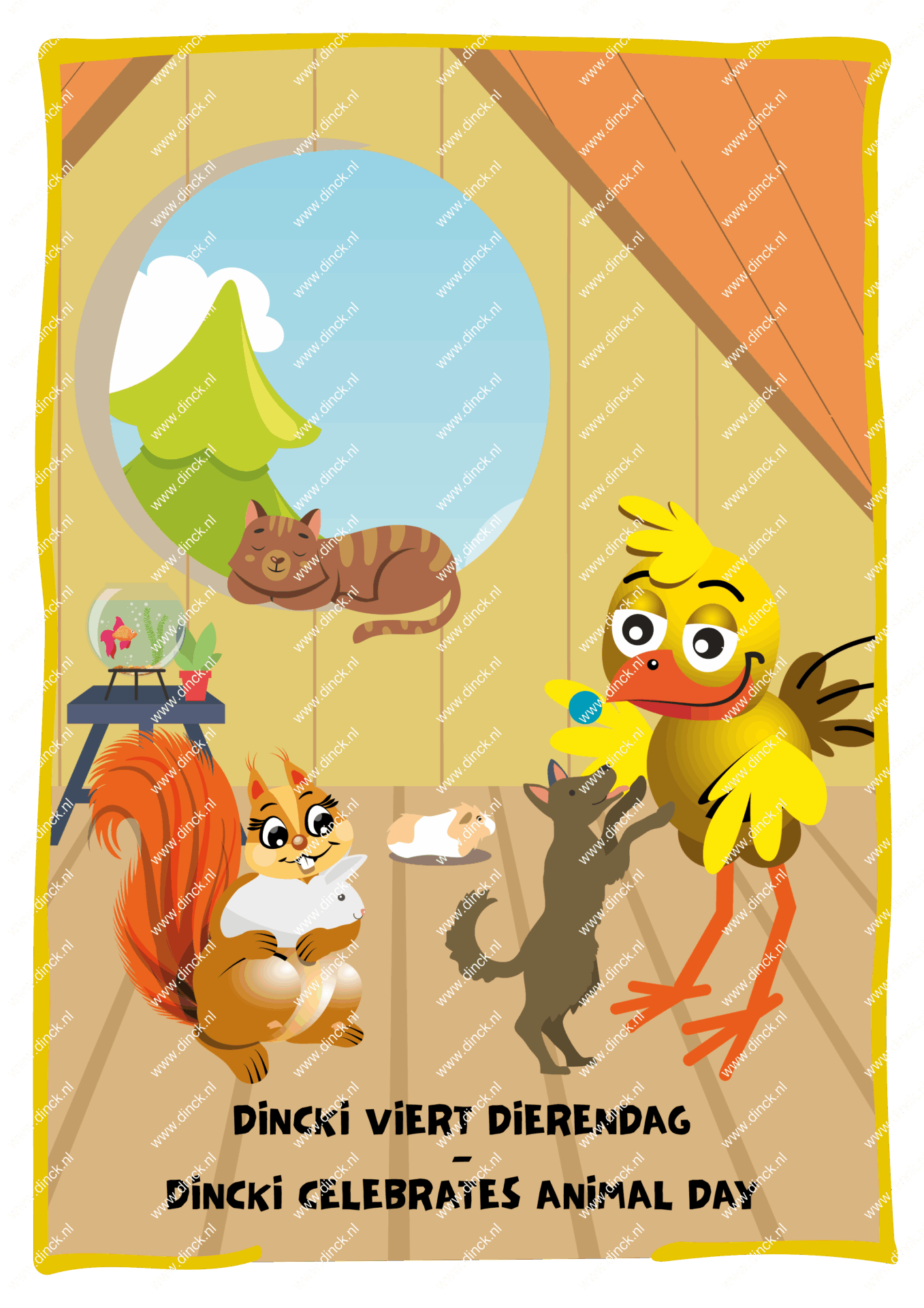 Kakelcartoons Vieringen Engels - Afbeelding 6