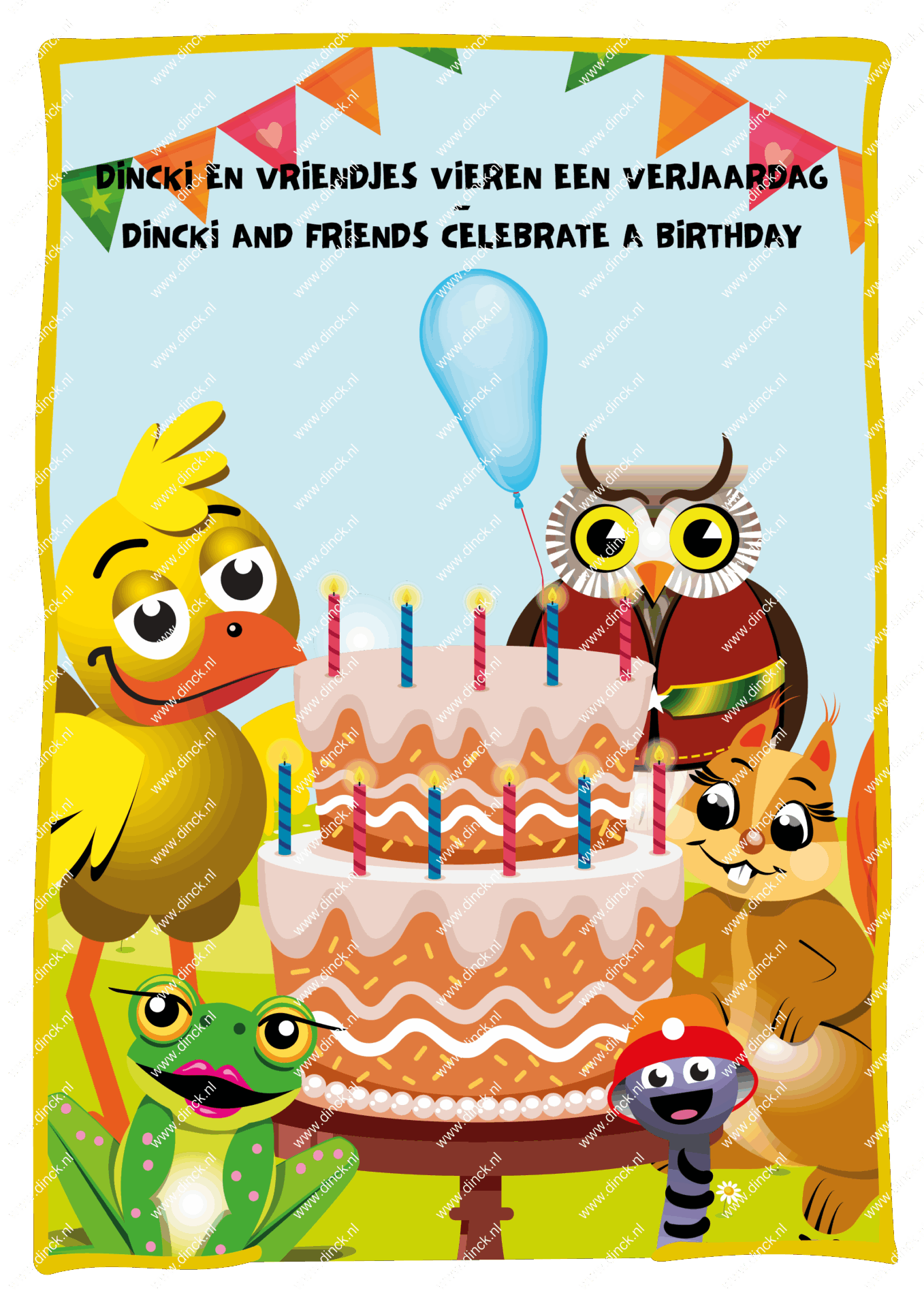 Kakelcartoons Vieringen Engels - Afbeelding 8