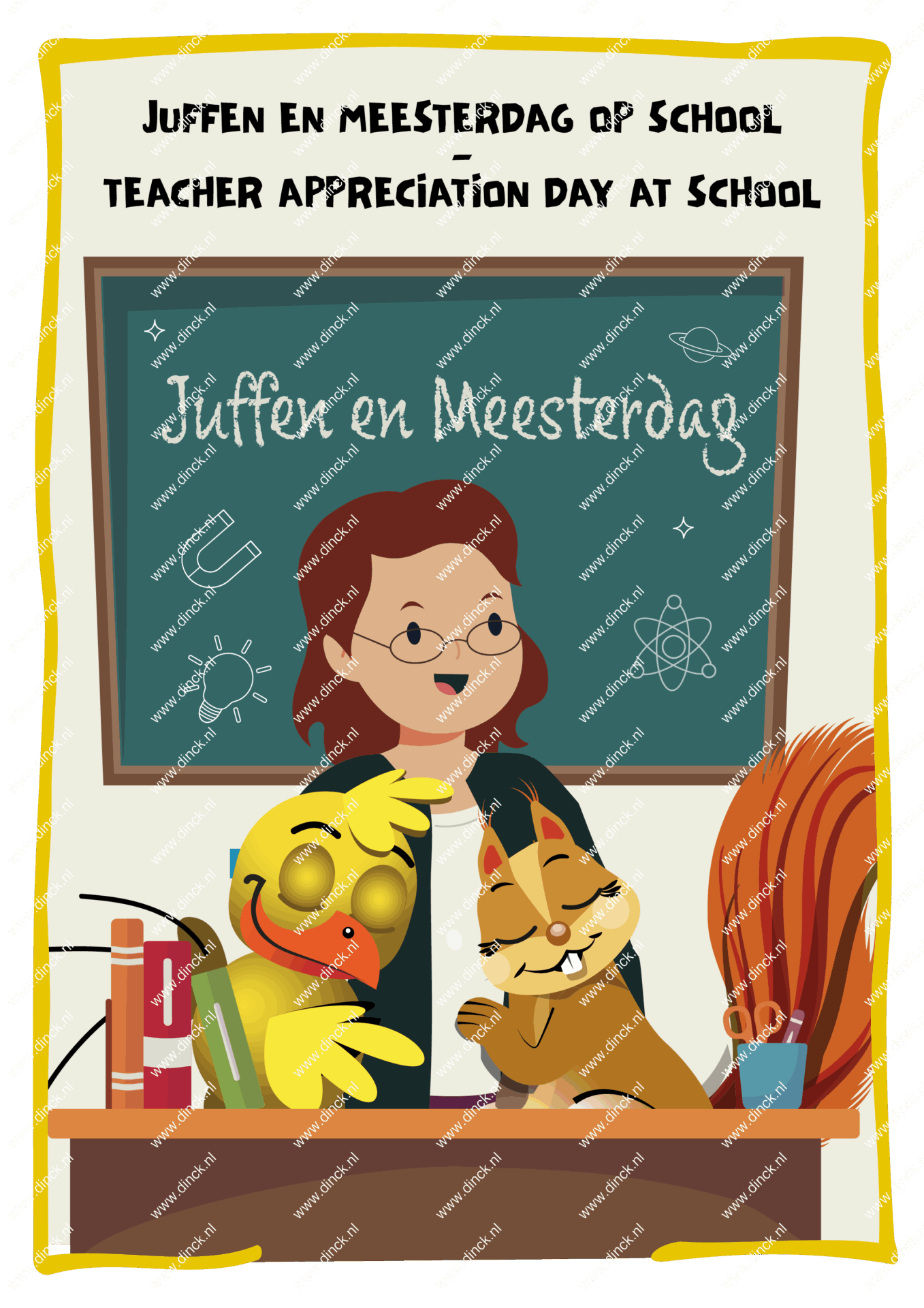 Kakelcartoons Vieringen Engels - Afbeelding 7