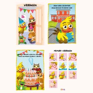 Thema set Vieringen Engels