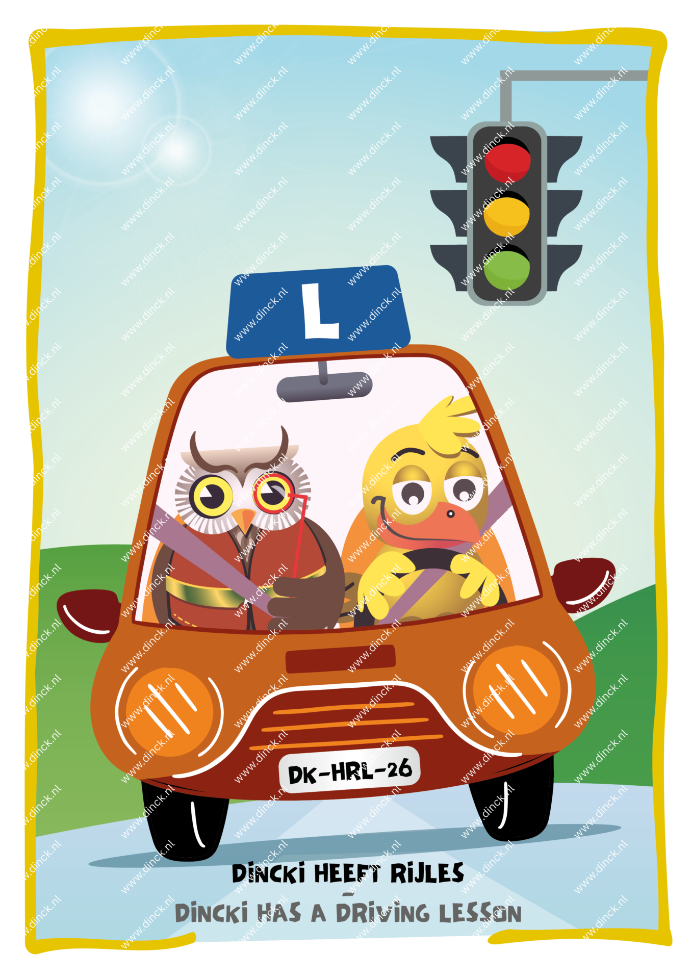 Thema set Verkeer & Voertuigen Engels - Afbeelding 5