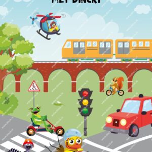 Poster Verkeer & Voertuigen