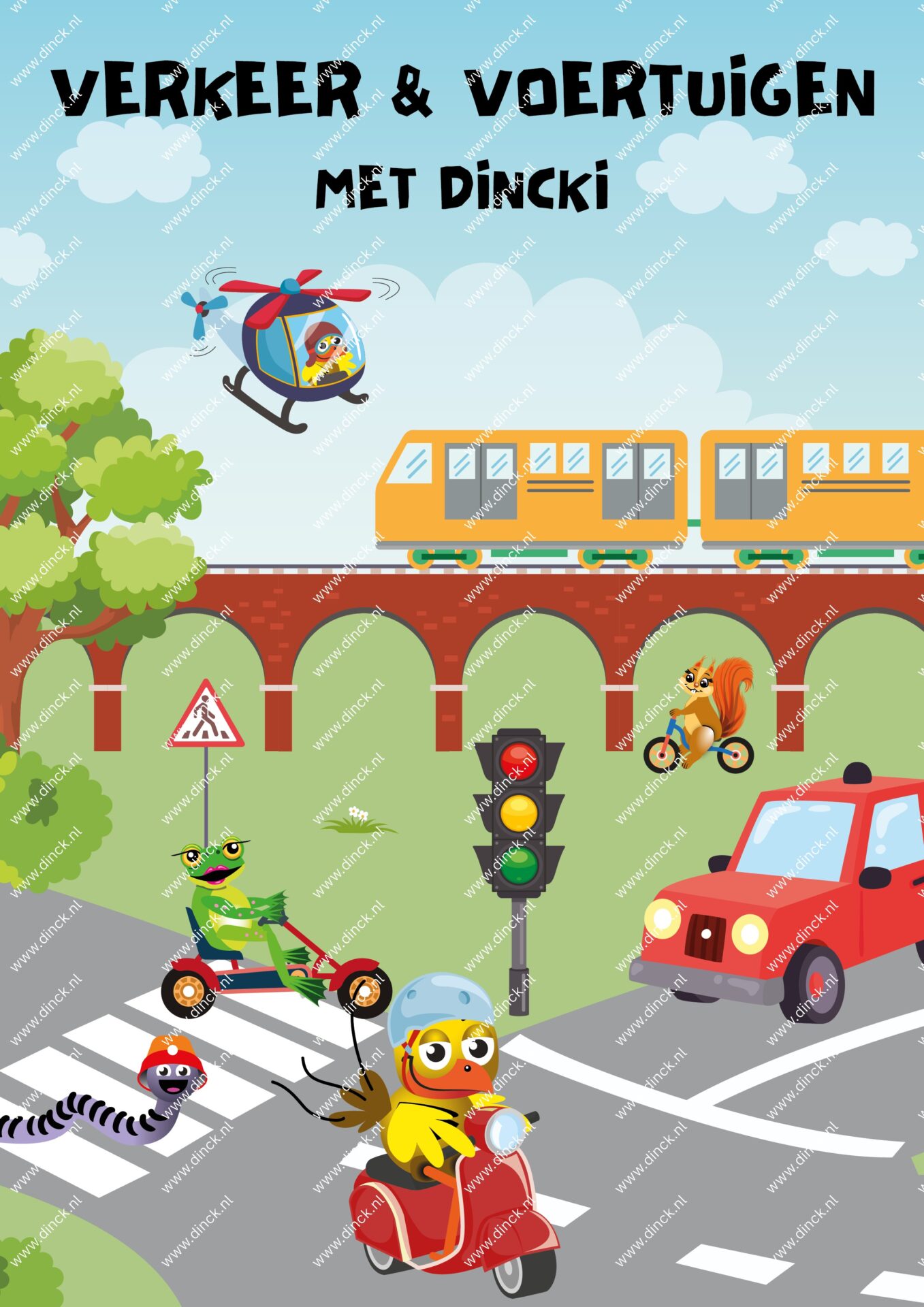 Poster Verkeer & Voertuigen