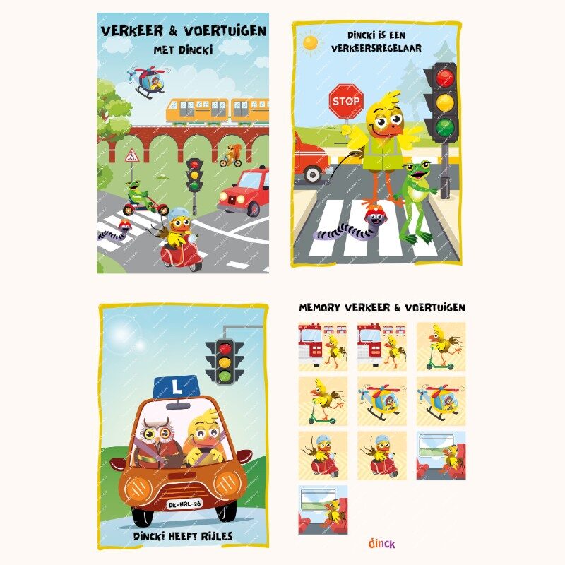 Thema set Verkeer & Voertuigen Nederlands