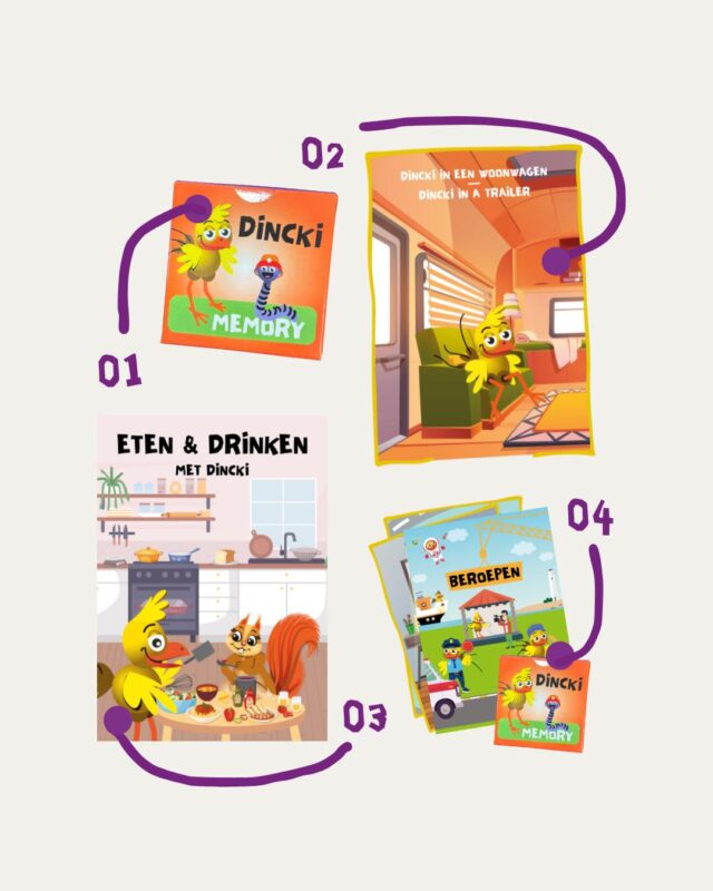 Heb je onze Dinck Shop al ontdekt? Hier vind je alles om jouw thema’s nog leuker en completer te maken:

1️⃣ Dinck Memory: in diverse thema’s, altijd een hit bij kinderen 
2️⃣ Kakelcartoons: situatiekaarten die je helpen om spel en gesprekken te starten 
3️⃣ Themakaarten & posters: elke thema in één oogopslag zichtbaar
4️⃣ Thema-bundels: compleet pakket met memory, kakelcartoons én posters in één set 

Alles handig op één plek, zodat jij direct aan de slag kunt met jouw groep.

#dinck #winkel #kakelcartoons #situatiekaarten #memory #onlineactiviteitenplatform
